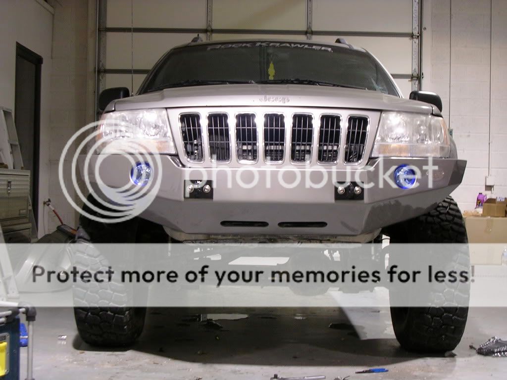 2000 Jeep grand cherokee off road bumper